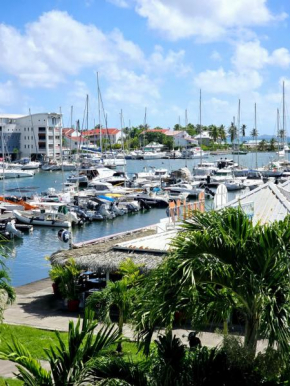 Duplex avec vue sur la Marina, résidence avec piscine